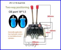 Multi-way Valve, Directional Control Valve, Hydraulic Manifold, Manual