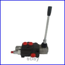 Multiway Valves Dual Way Adjustable Reversing 2 Spool Hydraulic Control Valve