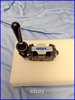 NEW ARON Lever Hydraulic Valve 4-Way 3-Position AD3L03Z CETOP 3