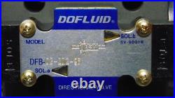 NEW Dofluid DFB-03-2D2-96 Hydraulic Solenoid Directional Valve