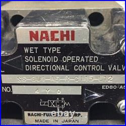 NEW NACHI 4 Way 4/2 Hydraulic Solenoid Valve Nachi Vickers SS-601-A5-R-G115-E12