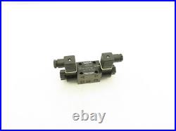 Nachi Hydraulic Directional Solenoid Valve 3 Pos 4 Way 120V Coil Nachi Hydraulic Directional Solenoid Valve 3 Pos 4 Way 120V Coil