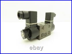 Nachi Hydraulic Directional Solenoid Valve 3 Pos 4 Way 120V Coil Nachi Hydraulic Directional Solenoid Valve 3 Pos 4 Way 120V Coil