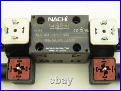 Nachi Hydraulic Directional Solenoid Valve 3 Pos 4 Way 120V Coil Nachi Hydraulic Directional Solenoid Valve 3 Pos 4 Way 120V Coil