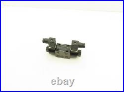 Nachi Hydraulic Directional Solenoid Valve 3 Pos 4 Way 120V Coil Nachi Hydraulic Directional Solenoid Valve 3 Pos 4 Way 120V Coil
