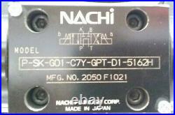 Nachi Hydraulic Valve With Solenoid Directional Valve