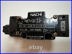 Nachi SS-G01-A3X-R-C115-E31 Hydraulic Directional Control Valve
