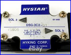 New Hystar DSG-3C2-01-A110 Hydraulic Directional Control Valve, AC110V, 60Hz