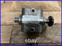 New Metro Doering 810-00-400 6 Port Hydraulic Selector Valve With Knob