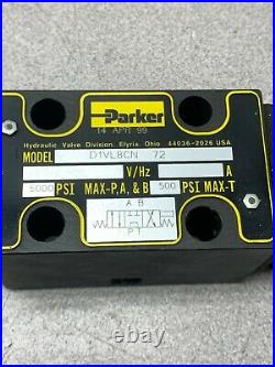 New No Box Parker Hydraulic Directional Valve D1vl8cn 72