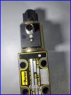 New PARKER D1VW082CNJDLMJ5 Solenoid Directional Hydraulic Valve 24vdc