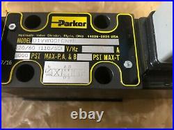 New! Parker D1vw001cnyp Hydraulic Directional Valve 120v 5000psi