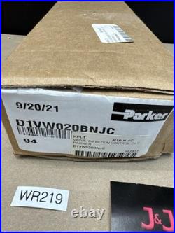 New Parker Hydraulic Direction Control Valve 24V D1VW020BNJC Warranty New Parker Hydraulic Direction Control Valve 24V D1VW020BNJC Warranty