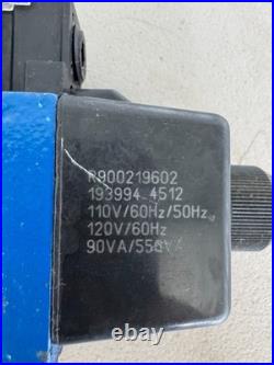 New Rexroth 110/120v. Hydraulic Directional Control Valve 4we10j4x/cw110n9dal/v