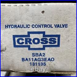 OEM Cross SBA2 Single Spool Hydraulic Directional Control Valve, New