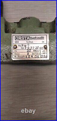 Orsta Hydraulic Way Valve TGL 26223/60 NW 6 / coil 24V