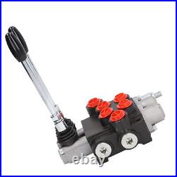 P402OT Double Acting Hydraulic Valve 2 Spool Hydraulic Directional Control