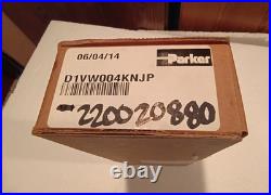 PARKER HYDRAULIC DIRECTIONAL VALVE D1VW004KNJP0 24VDC NEW in opened Box