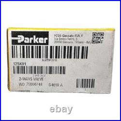 Parker 125K01 2-Way Valve Hydraulic Brass Valve Parker 125K01 2-Way Valve Hydraulic Brass Valve