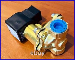 Parker (73218BN3TN00N0D100C2) 2-Way Hydraulic Fluid Control Brass Solenoid Valve