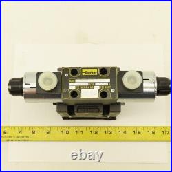 Parker D1VW004CNJW91XB023 Pilot Operated Hydraulic Valve 4 Way 2 Stage 24VDC