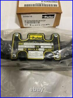 Parker D1VW004CNYCF Hydraulic Directional Control Valve 5000 PSI 110/120V