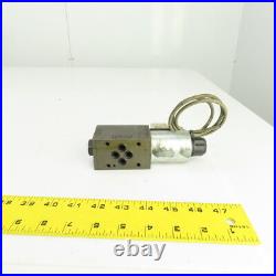 Parker D1VW020BNJPF Solenoid Hydraulic Directional Valve 24VDC 5000PSI