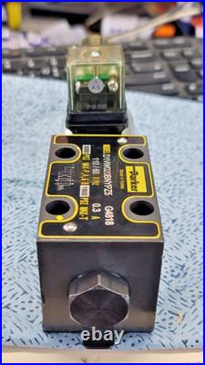 Parker D1VW020BNYPZ5-91 Hydraulic Directional Control Solenoid Valve 110V