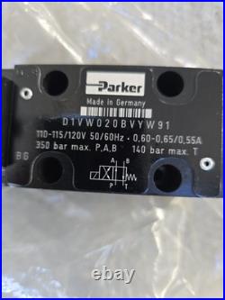 Parker D1VW020BVYW91 Hydraulic Directional Control Valve 120V AC New FREE SHIP