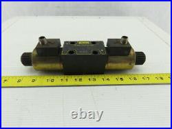 Parker D1VW4CNJDLJ575 Hydraulic Directional Control Solenoid Valve 350 Bar