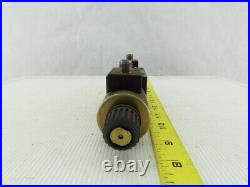 Parker D1VW4CNJDLJ575 Hydraulic Directional Control Solenoid Valve 350 Bar