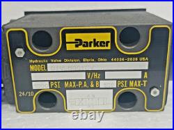 Parker D1vlb001cv Lever Operated Directional Control Hydraulic Valve New