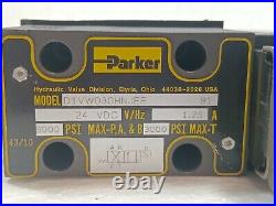 Parker D1vw030hnjee Hydraulic Directional Control Valve 5000 Psi