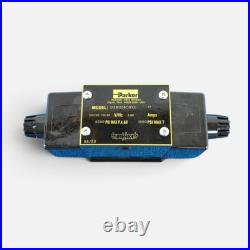 Parker D3W008CNYC Hydraulic Directional Control Valve 120VAC D05 3-Position NOS