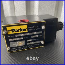 Parker D3W1FVY 14 Hydraulic Directional Control Valve 120 Vac Solenoid 3000 PSI