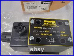 Parker D3W20BNYW Hydraulic Solenoid/Directional Control Valve 110/120V, 2-Way, 110