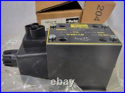 Parker D3W20BNYW Hydraulic Solenoid/Directional Control Valve 110/120V, 2-Way, 110