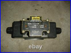 Parker D3W20DNYK5 Hydraulic Directional Valve 5000 PSI Max 110/120V