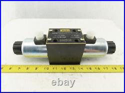 Parker D3W3CNJW Directional Hydraulic Control Valve 24V 1500/5000PSI Max