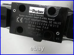 Parker D91FBE02EC2NJW010 Hydraulic Directional Control Valve 350bar 24v-dc