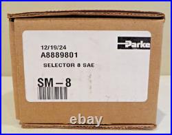 Parker Gresen SM-8 Hydraulic Selector Valve, Four-Way / Two Positions, 20 Gpm