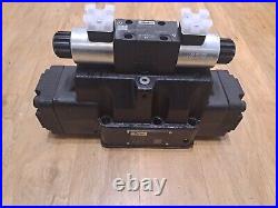 Parker Hydraulic D91VW001C3NJW91 Pilot Operated Directional Control Valve, 24Vdc