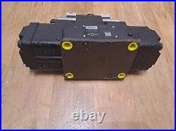 Parker Hydraulic D91VW001C3NJW91 Pilot Operated Directional Control Valve, 24Vdc