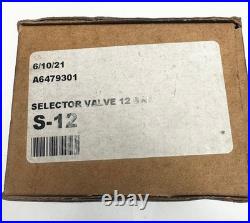 Parker Hydraulic Selector Valve 12 SAE S-12, Four-Way / 2 Position