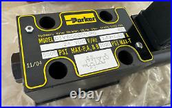 Parker Hydraulics D1VW008ENJPG-82 Directional Valve 24VDC, 5000PSI Max. Made USA