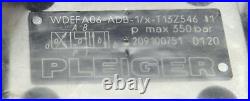 Pleiger Wdefa06-adb-1/x-t13z546 Hydraulic Direction Valve