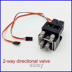 RC Metal Hydraulic Directional Valve Model Excavator Forklift Steering Toy 1/14