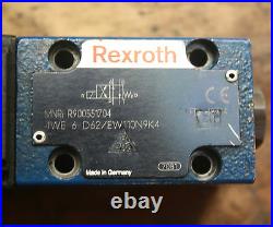 REXROTH HYDRAULICS 4WE 6 D62/EW11N9K4 R900551704 Solenoid Directional Valve