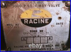 Racine Hydraulic Directional Valve OD4 DSHS 702S 05 (inv# 460)