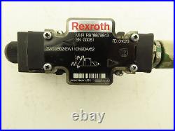 Rexroth 3WE6B62/EW110N9DA/62 Hydraulic Directional Control Solenoid Valve 24VDC